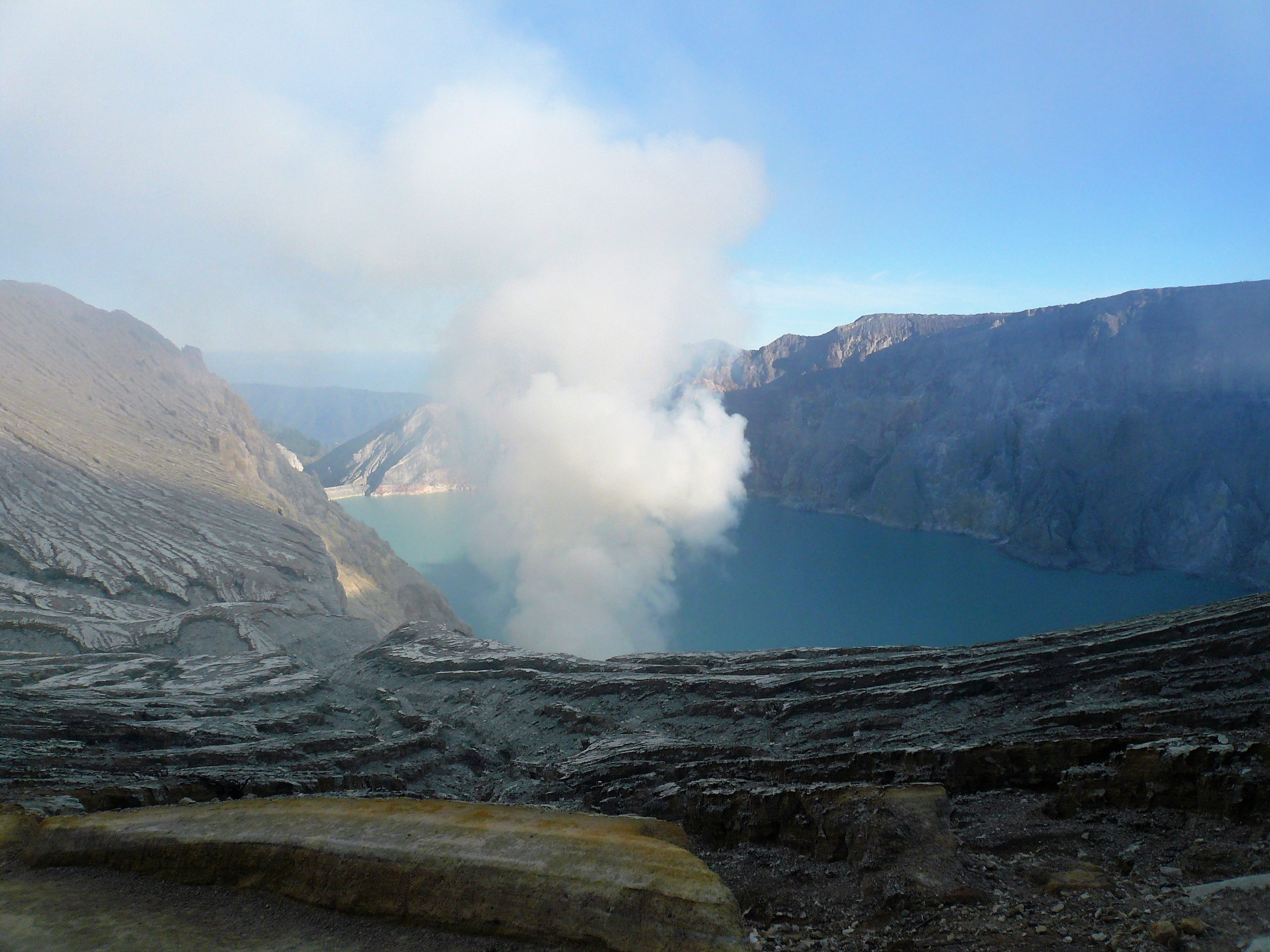 Ijen Krater in Indonesien