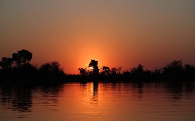 Sonnenuntergänge in Botswana erleben