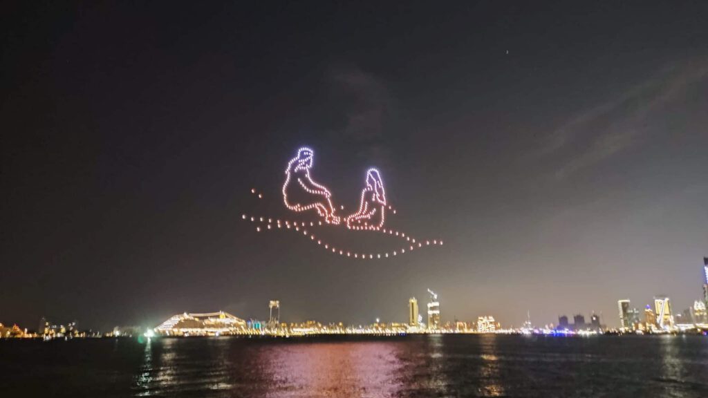Drohnenshow Ain Dubai
