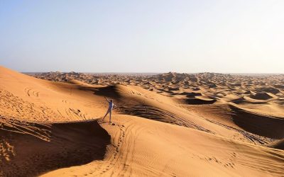 unendliche Weite bei der Wüstentour in Dubai